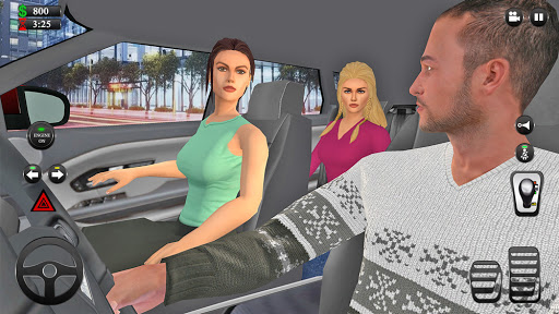 Screenshot Modern Taxi Driver Car Games