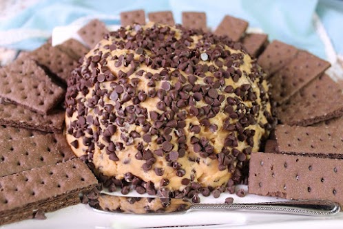 Chocolate Chip Peanut Butter Cookie Dough Ball