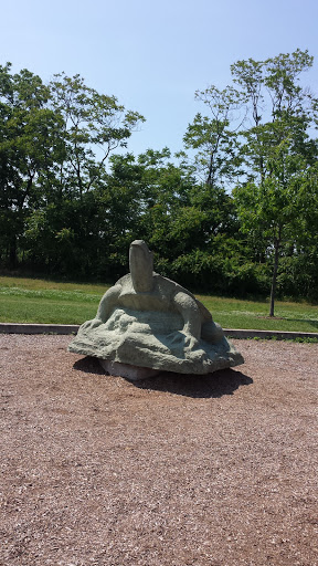 Turtle sculpture 