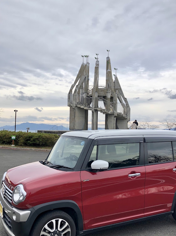 ハスラーのドライブ・松谷棚田・御立岬公園・温泉・絶景ポイントに関するカスタム事例の投稿画像4枚目