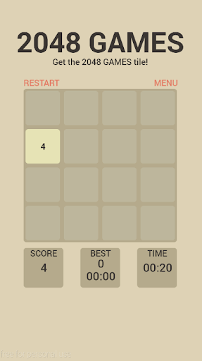 2048 GAMES