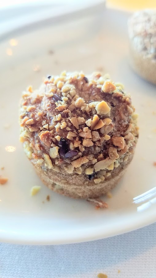 Crispy Grains, Bread with Old Grains, and Bread with Seeds at Geranium, a three Michelin star restaurant in Copenhagen