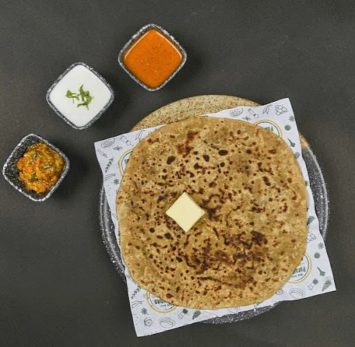 Mix Veg Paratha Meal