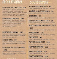 Dosawala menu 1