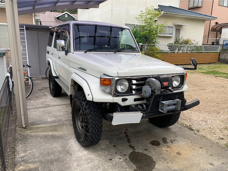 ランドクルーザー70の洗車・DIY・コロナウイルスに負けるなに関するカスタム事例の投稿画像1枚目