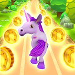 Cover Image of Baixar Corrida de Pônei Mágico de Unicórnio 1.0.6 APK