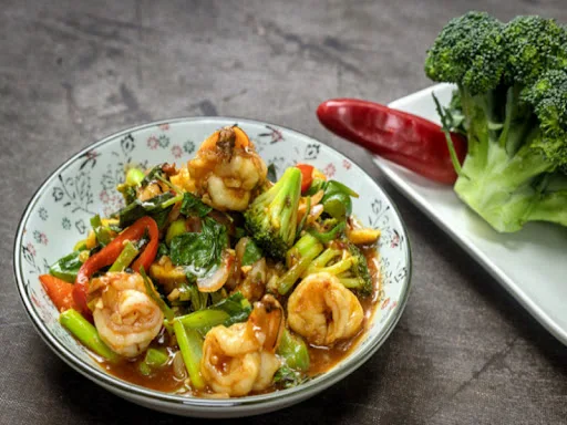 Sichuan Prawns Gravy