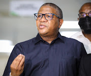 Transport minister Fikile Mbalula.