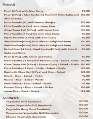 Special Chandni Chowk Ke Paranthe menu 2