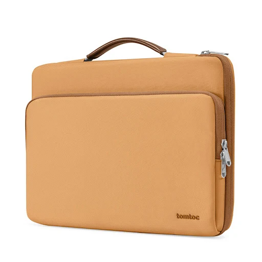 Túi Xách Chống Sốc Tomtoc Briefcase Macbook Pro 14” Bronze A14D2Y1