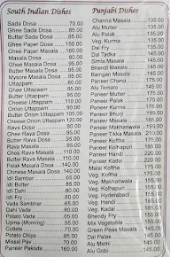 Hotel Sudarshan menu 8