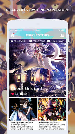 MapleStory Amino captures d'écran apk mod pirater preuve 2