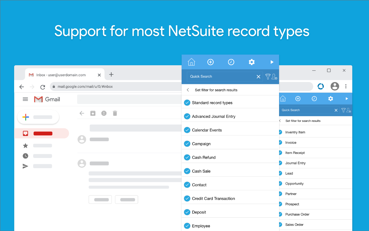 CloudExtend Gmail for NetSuite Legacy Preview image 1