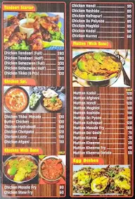 Hotel Shalimar menu 3