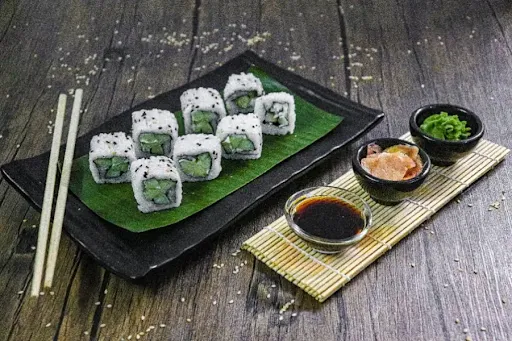 Cucumber Cream Cheese Sushi