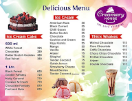 Creamery House Ice Cream menu 2