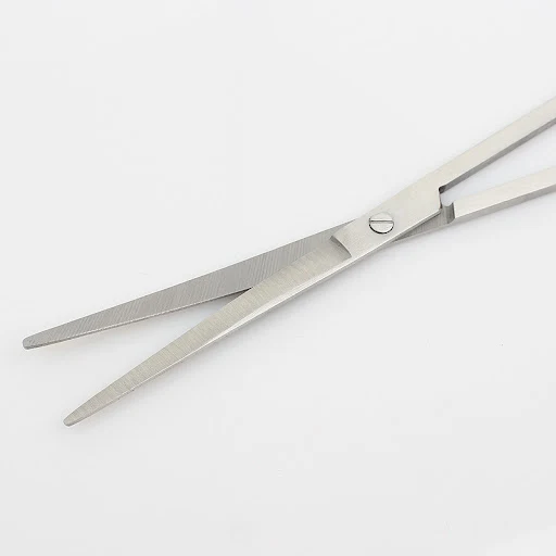 Aquarium Tools Stainless Steel Scissors Aquarium Cleaner Fish Tank Round Head Water Grass Shears for Fish Tank Trimming 
