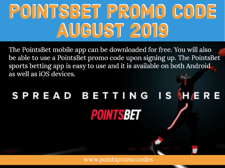  Pointsbet Promo Code August 2019