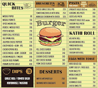 Chapora Junction menu 1