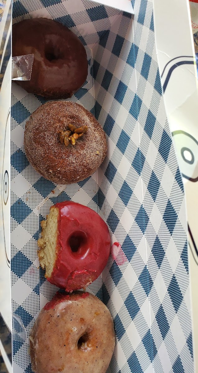 Gluten-Free Donuts at JD Flannel Donuts and Coffee