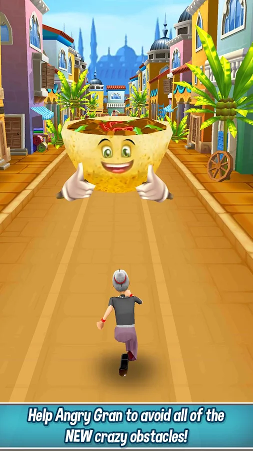 Angry Gran Run - Corrida Jogo - screenshot