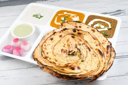 Plain Naan Thali