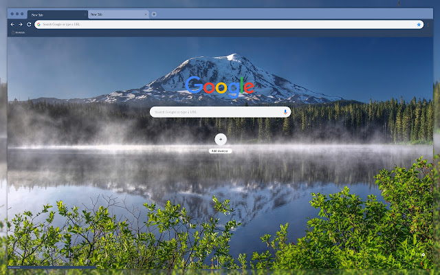 Nature mountain chrome extension