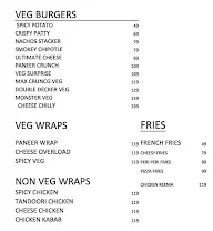 Burger And Shakes Factory menu 1