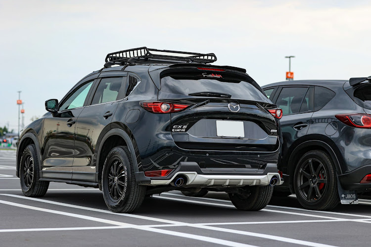 CX-5のかわいい相棒・自己満足の世界・駐車場🅿️許可あり撮影・熱中症に気を付けて下さい!・プチオフに関するカスタム事例の投稿画像4枚目