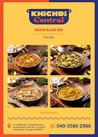 Khichdi Central menu 2