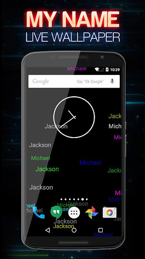 My Name Live Wallpaper