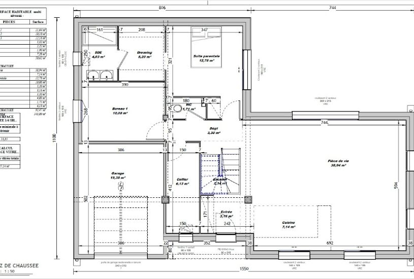  Vente Terrain + Maison - Terrain : 3 400m² - Maison : 140m² à Les Mathes (17570) 