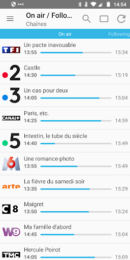 Screenshot TV Listings France Cisana TV+
