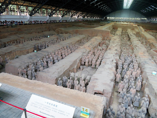 Terracotta Warriors of Xi'an China 2016