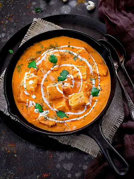 Jain Paneer Butter Masala