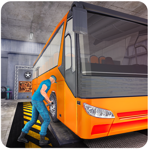 Bus Mechanic Simulator Jeu 3D icon