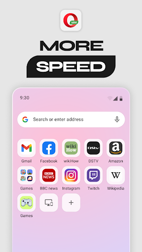 Opera Mini: Fast Web Browser screenshot #2