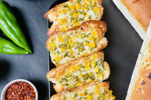 Corn Chicken Garlic Bread [4 Pieces]