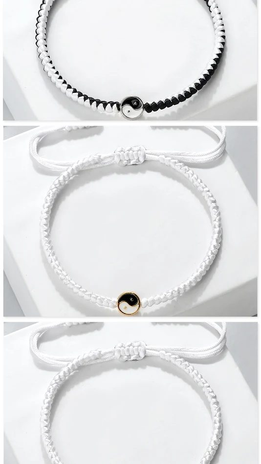 Ornamento de pulseira com tecelagem vintage de estilo étnico. Adicione um toque artesanal e boêmio ao seu pulso com este acessório único.