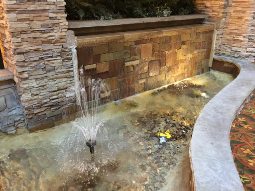 Atrium Waterfall And Fountain 