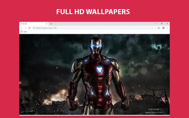 Iron Man Wallpapers and New Tab