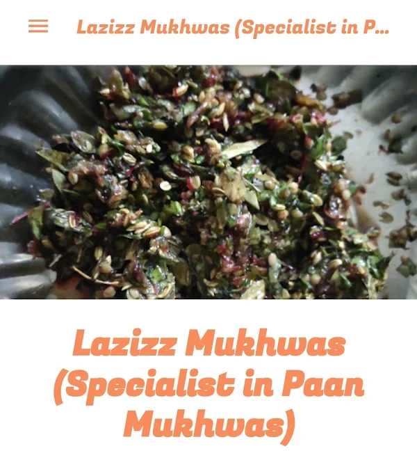 Lazizz Mukhwas (Specialist In Paan Mukhwas) photo 