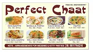 Perfect Chaat menu 1