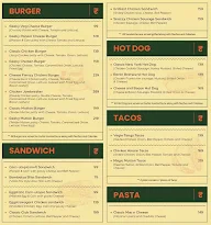 The Food Geeks menu 1