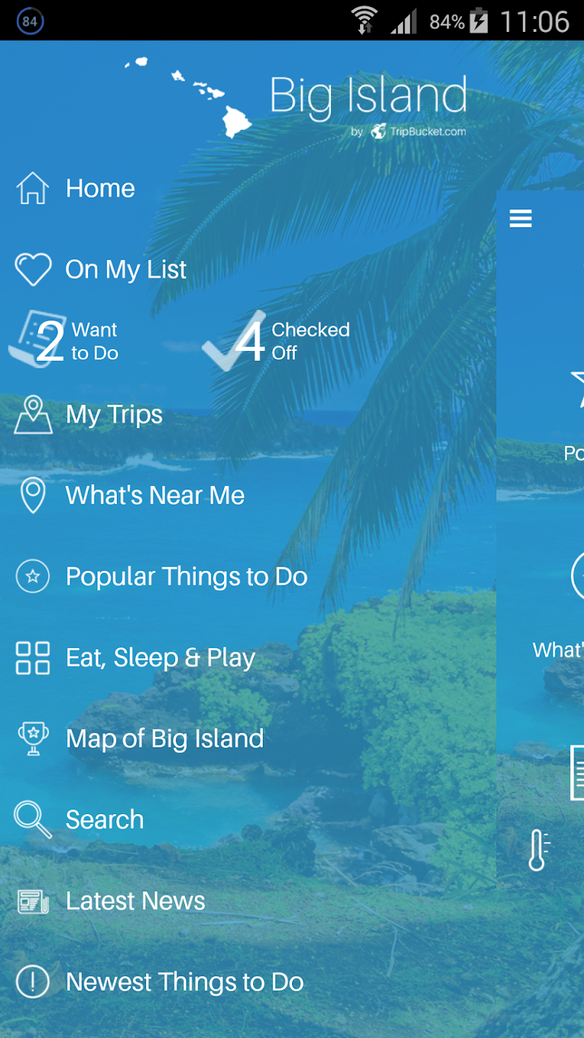 Big Island Travel Guide Screen 3