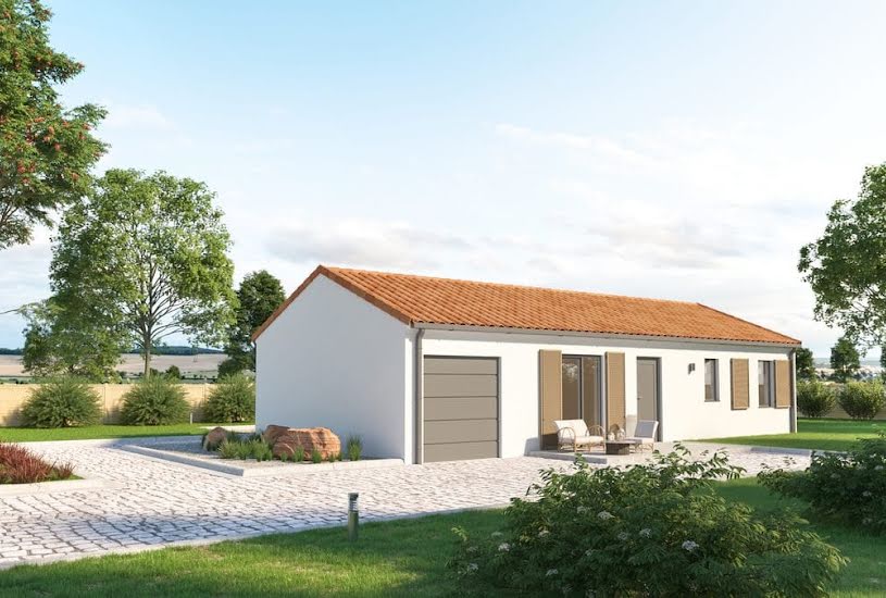  Vente Terrain + Maison - Terrain : 586m² - Maison : 80m² à Béguey (33410) 