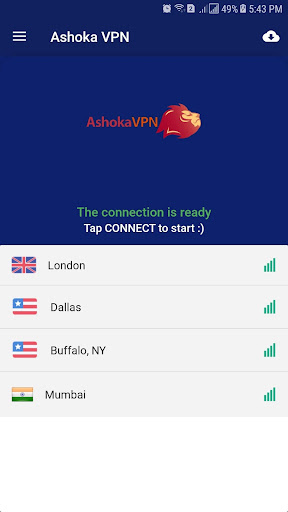 AshokaVPN - Free, No Ads, Secure  Ultra Fast VPN