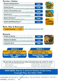 Biryani Blues menu 2