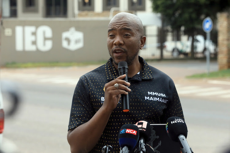 BOSA leader Mmusi Maimande