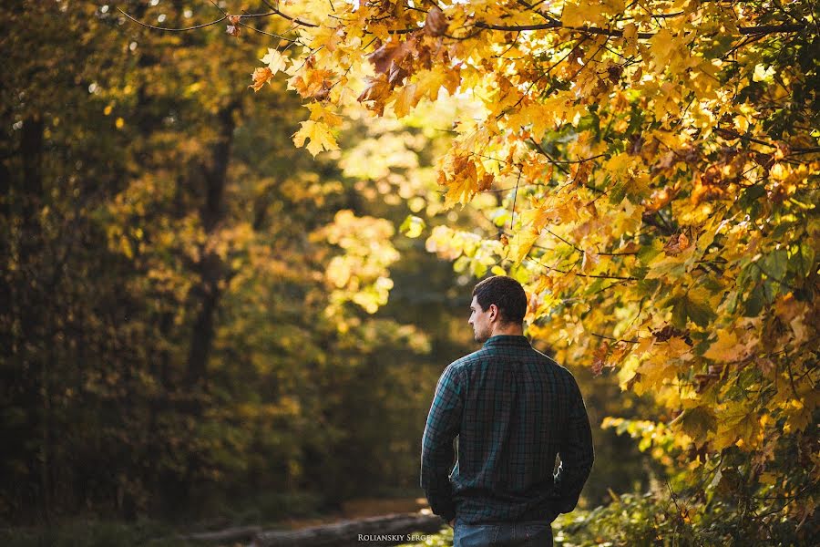 Bröllopsfotograf Sergey Rolyanskiy (rolianskii). Foto av 28 september 2015